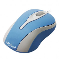 Mouse LOGILINK; model: ID0022; ALBASTRU; USB foto