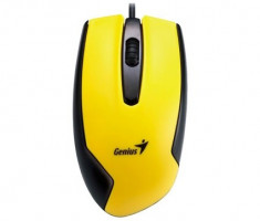 Mouse GENIUS; model: DX-100; YELLOW; USB; foto