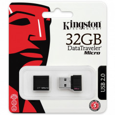 USB STICK KINGSTONE; model: DTMCK/32GB; capacitate: 32 GB; interfata: 3.0; culoare: NEGRU foto