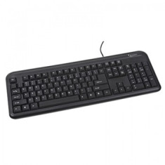 Tastatura GEMBIRD; model: KB-101; layout: US; NEGRU; PS2 foto