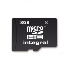 MICRO SD CARD INTEGRAL; capacitate: 8 GB; clasa: 10; culoare: NEGRU foto