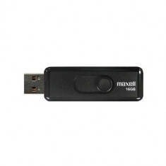USB STICK MAXELL; model: VENTURE; capacitate: 16 GB; interfata: 2.0; culoare: NEGRU foto