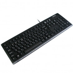 Tastatura A4TECH; model: KM-720; layout: US; NEGRU; PS/2 foto