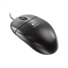 Mouse LOGITECH; model: DL17; NEGRU; PS/2 foto