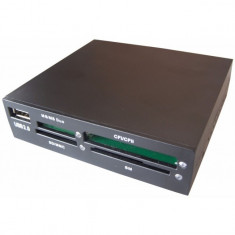 Gembird Card reader intern USB; USB 2.0 F la MS/CF/SD/MMC/SM; FDI2-ALLIN1-B foto