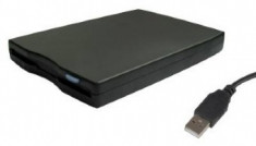 FDD 3.5&amp;quot; GEMBIRD EXTERN USB - BLACK &amp;quot;FLD-USB&amp;quot; foto