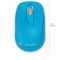 Mouse MICROSOFT; model: 1000; ALBASTRU; USB; WIRELESS;