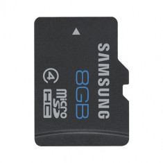 MICRO SD CARD SAMSUNG; model: MB-MS8GB; capacitate: 8 GB; clasa: 4; culoare: NEGRU foto