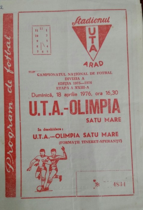 program UTA - Olimpia SM