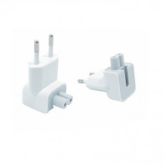 Adaptor priza EU pt incarcator Apple Macbook iPhone iPad AC 100-220V