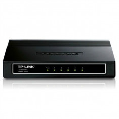 SWITCH TP-LINK; model: TL-SG1005D; PORTURI: 5 x RJ-45 10/100/1000 foto