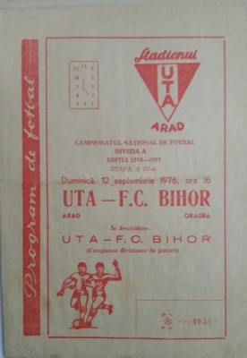 program UTA - FC Bihor foto