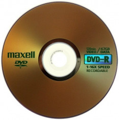 Blank DVD-R MAXWELL; 4.7GB; 16X; bulk foto