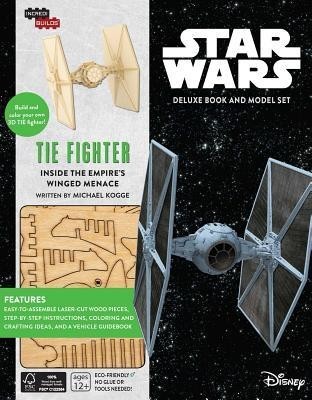 Incredibuilds: Star Wars: Tie Fighter Deluxe Book and Model Set foto mare Incredibuilds: Star Wars: Tie Fighter Deluxe Book and Model Set foto mare