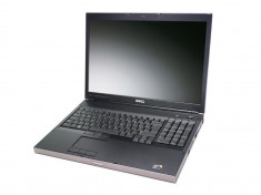 Laptop DELL, PRECISION M6500, Intel Core i7-740QM, 1.73 GHz, HDD: 250 GB, RAM: 8 GB, unitate optica: DVD RW, video: nVIDIA Quadro FX 2800M, webcam foto