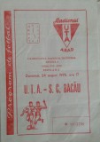 Program UTA - SC Bacau