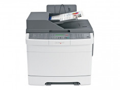 Multifunctional LASER COLOR LEXMARK model: X544DN; format: A4; DUPLEX; RETEA; USB; foto