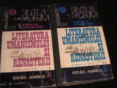 LITERATURA UMANISMULUI SI RENASTERII- 2 VOL-CORNELIA COMOROVSKI-764 PG- foto