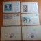 lot 6 plicuri circulate anii &#039;60 - in toate plicurile sunt si scrisori (1)