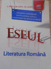L. PAICU--ESEUL - LITERATURA ROMANA - 2011 foto