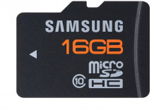 Card de memorie Samsung Micro-SDHC PLUS 16GB, Class 10 UHS-I foto