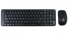 Kit Tastatura + Mouse LOGITECH; model: MK220; NEGRU; USB; WIRELESS; foto