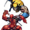 Marvel Universe Deadpool &amp; Wolverine