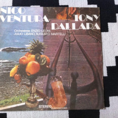 Nico Ventura Tony Dallara disc vinyl lp muzica pop usoara italiana ST ECE 02695