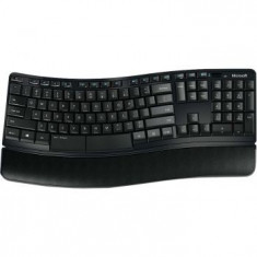 Tastatura MICROSOFT; model: SCULPT COMFORT; layout: US; NEGRU; USB foto