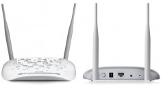 ACCESS POINT TP-LINK; model: TL-WA801ND; WIRELESS; PORTURI: 1 x RJ-45 10/100 foto