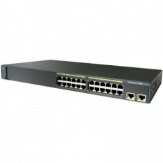 ROUTER CISCO; model: CATALYST 2960; MANAGEMENT; PORTURI: 24 x RJ-45 10/100; 2 x RJ-45 10/100/1000 foto