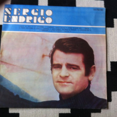 sergio endrigo album disc vinyl lp muzica pop slagare usoara italiana EDE 0655