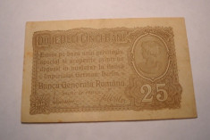 25 bani 1917 BGR foto