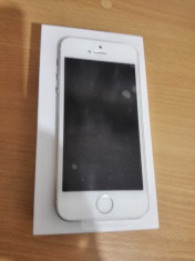 iPhone 5s 16GB alb 10/10 necodat / fara absolut nici o urma fina / foto