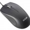 Mouse DELUX; model: DLM-375; NEGRU; USB