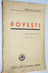 Povesti Vol. I - Ioan Slavici Ed. IV . - 1943