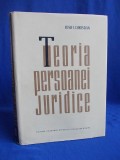 Cumpara ieftin IOSIF I. CHRISTIAN - TEORIA PERSOANEI JURIDICE - ACADEMIA ROMANA - 1964 @