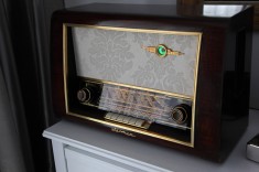 Radio lampi Nordmende Carmen 55/ 3D, complet restaurat foto