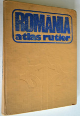 Atlas rutier Romania - 1981 foto