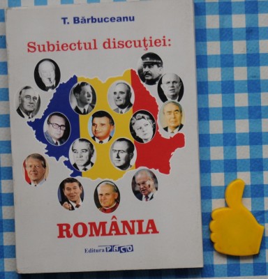 Subiectul discutiei Romania T Barbuceanu foto