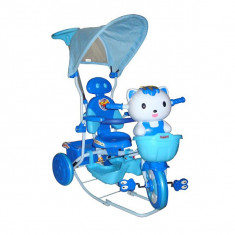 Tricicleta EURObaby HQ2001 - Albastru foto