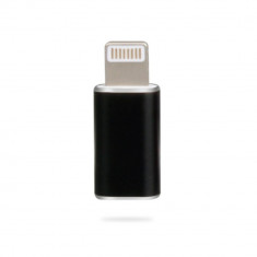 Adaptor Micro USB - Iphone 5 5s 6 6s 7 ipad, material - aluminiu