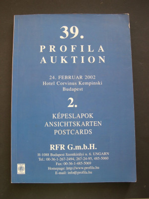 Catalog de licitatie 39/2. Profila Auktion foto