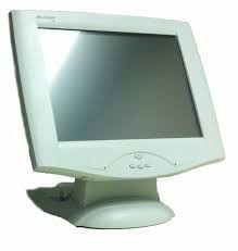 Monitoare cu touchscreen 15, albe, conectare serial/usb, display ok foto