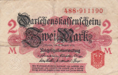 GERMANIA 2 marci 1914 VF+++!!! foto