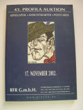 Catalog de licitatie 43. Profila Auktion