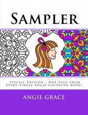 Sampler (Special Edition - One Page from Every Single Angie Coloring Book!) foto