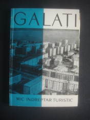 GALATI, MIC INDREPTAR TURISTIC {1964, contine harta} foto