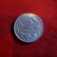 Moneda 2 Shilling 1947 Austria cal.apr.NC