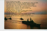 TRANSPORT NAVAL MARITIM NAVE MARINA MILITARA ITALIANA, Circulata, Fotografie